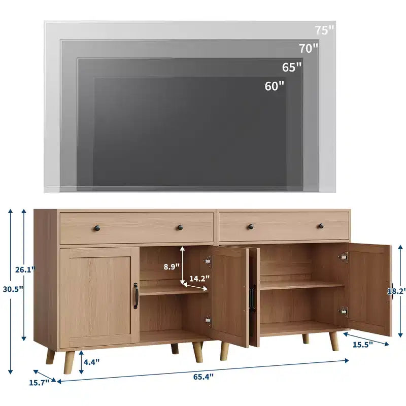 Libreria in Legno Autoportante con Armadietto, Ante e Cassetti, 184 cm, Espositore per Libri per Soggiorno, Camera da Letto, Ufficio, Cucina