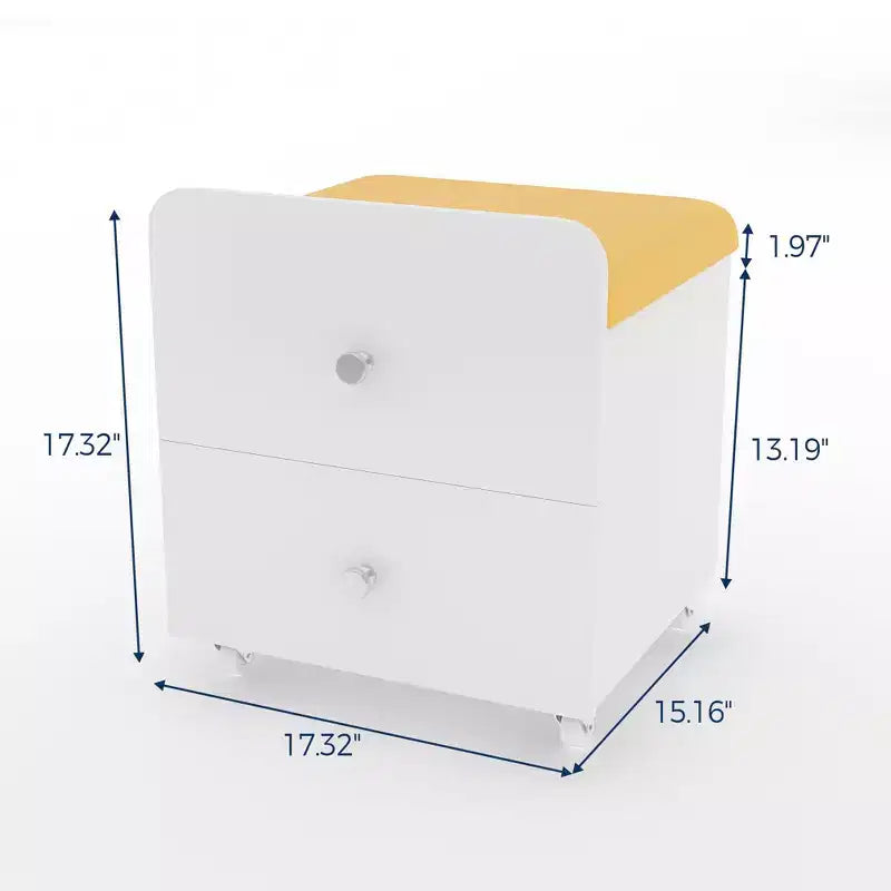 Sgabello Moderno per Toeletta con Cassetto Contenitore, Pouf in Pelle PU da 17.3 con Ruote Bloccabili, Sedia da Trucco Multifunzionale per Camera da Letto e Soggiorno