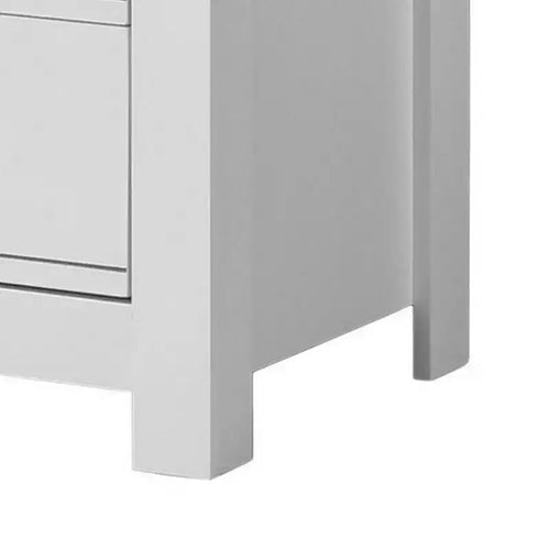 Comò da 47" con 6 cassetti bianco - : Mobili camera da letto contemporanei, Design salvaspazio