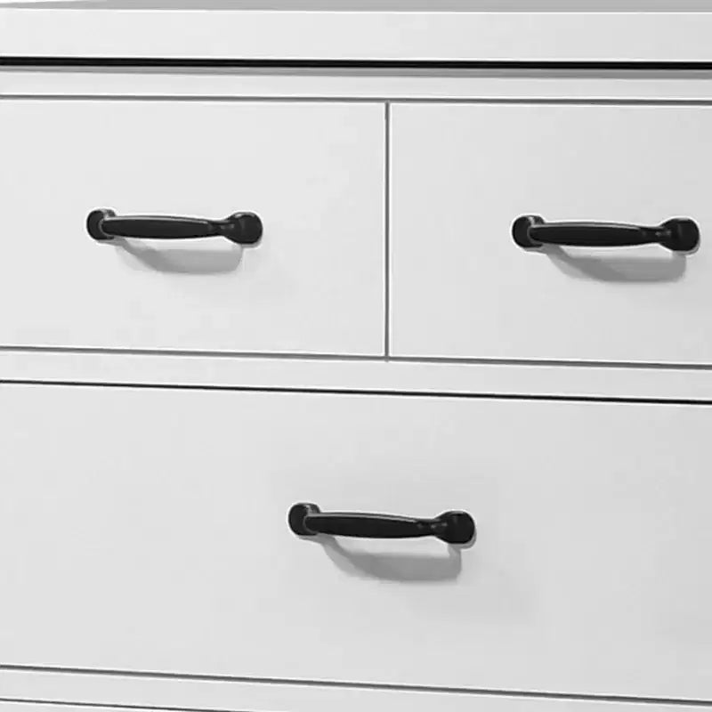 Comò da 47" con 6 cassetti bianco - : Mobili camera da letto contemporanei, Design salvaspazio
