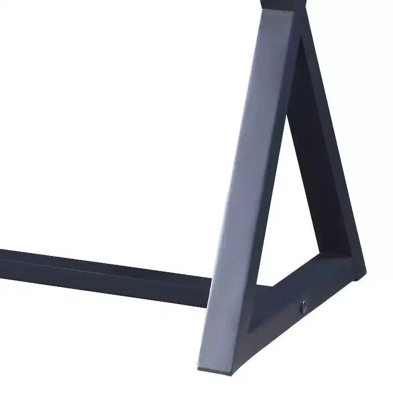Consolle Nalo 42" Finitura Nera - : Legno di pioppo carbone, Cassetto contenitore