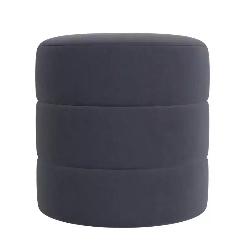 Pouf rotondo imbottito - HomePop