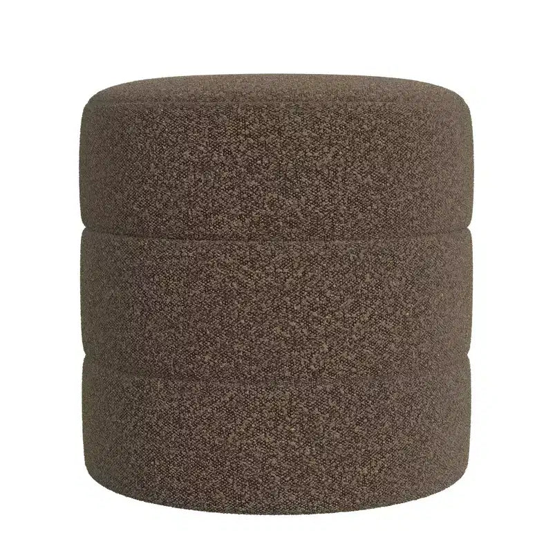 Pouf rotondo imbottito - HomePop