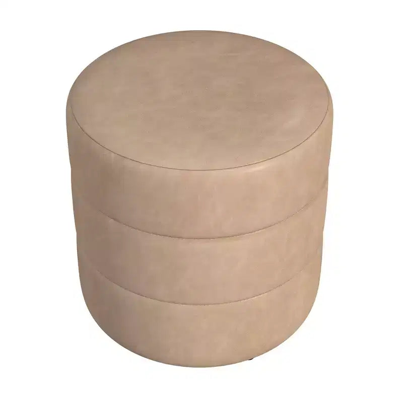 Pouf rotondo imbottito - HomePop