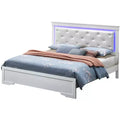 Passion Furniture Lorana and Full Panel Beds