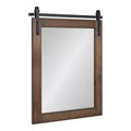 Kate and Laurel Cates Rustic Wall Mirror