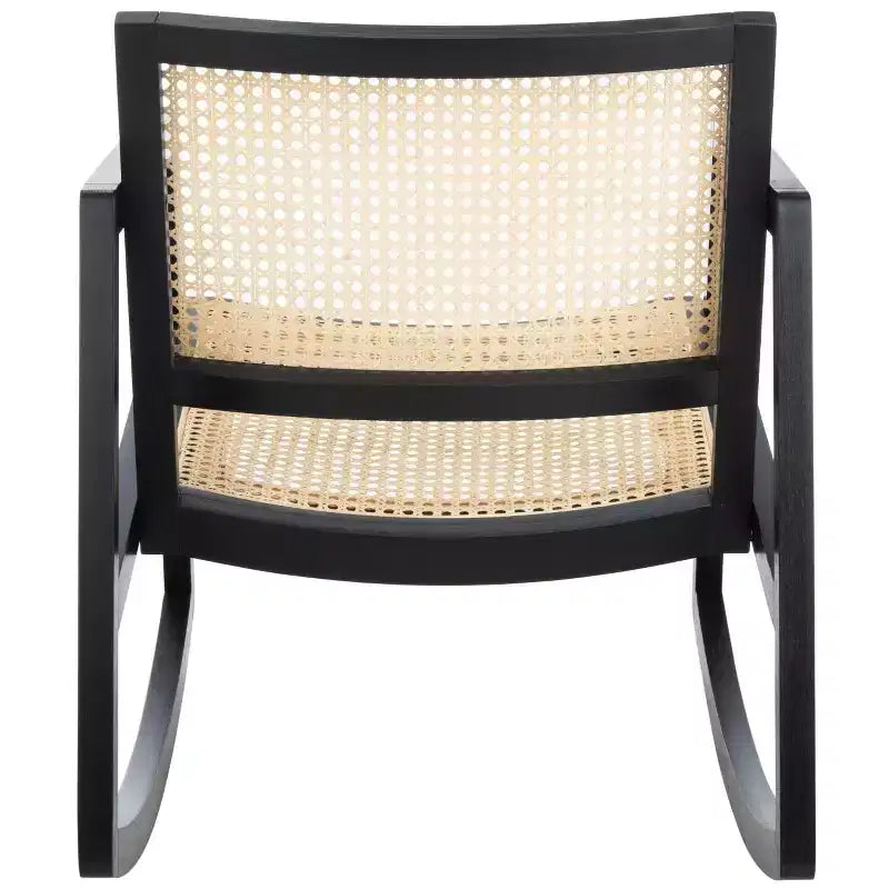 Sedia a Dondolo in Rattan Perth