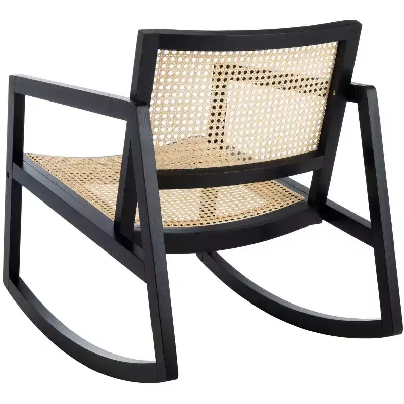 Sedia a Dondolo in Rattan Perth