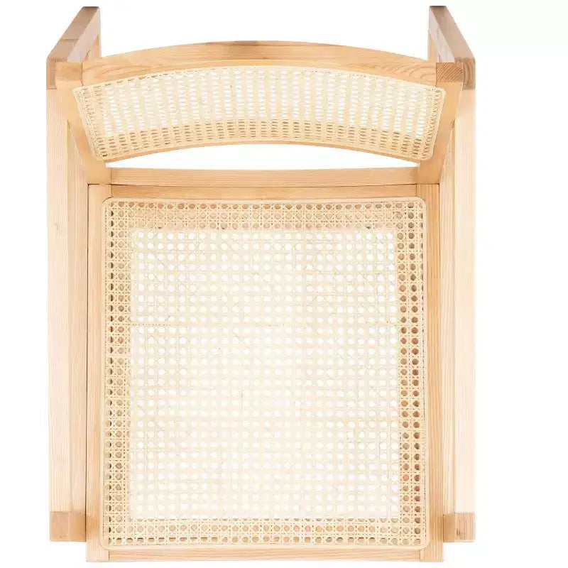 Sedia a Dondolo in Rattan Perth