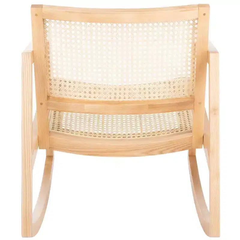 Sedia a Dondolo in Rattan Perth