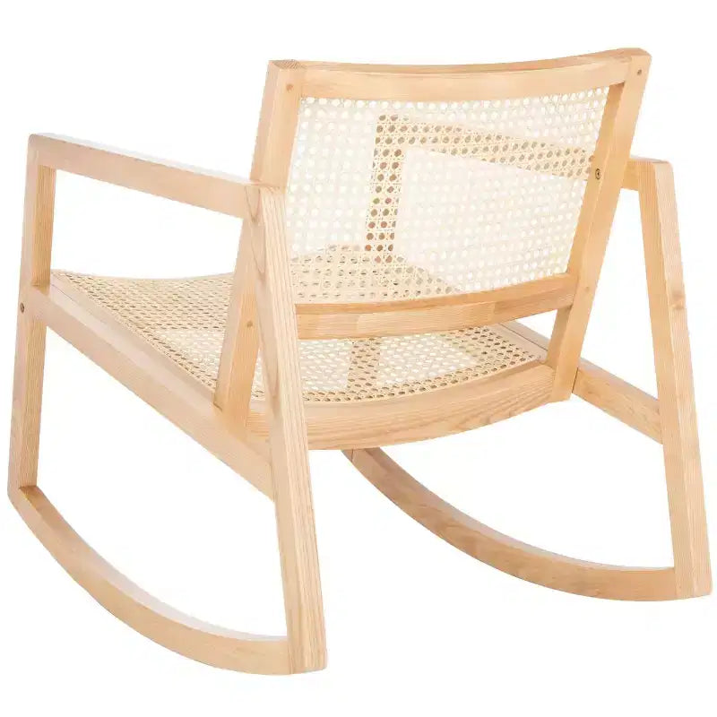 Sedia a Dondolo in Rattan Perth