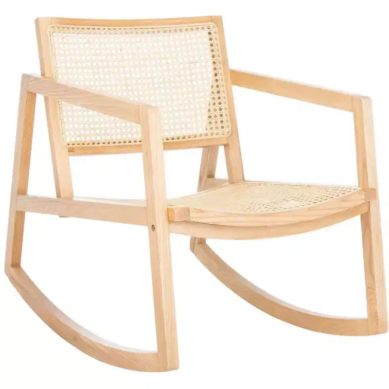 Sedia a Dondolo in Rattan Perth