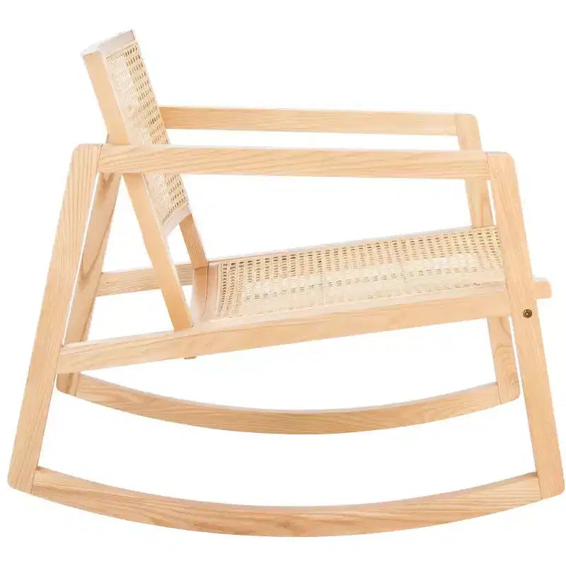 Sedia a Dondolo in Rattan Perth