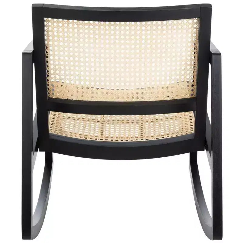 Sedia a Dondolo in Rattan Perth