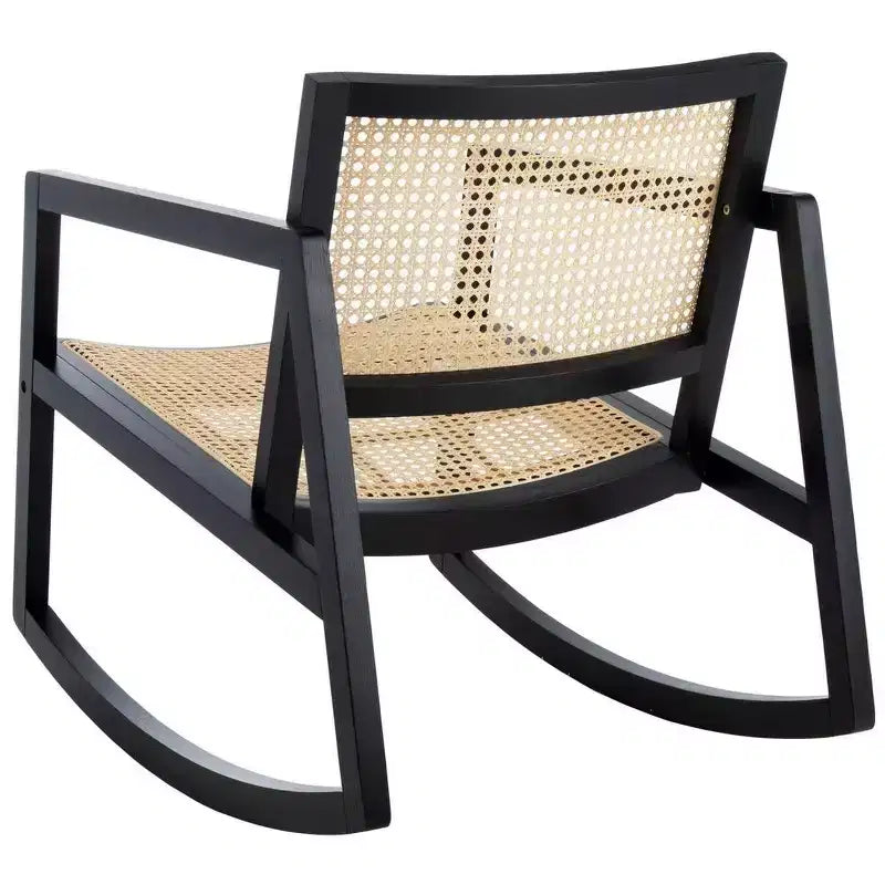 Sedia a Dondolo in Rattan Perth