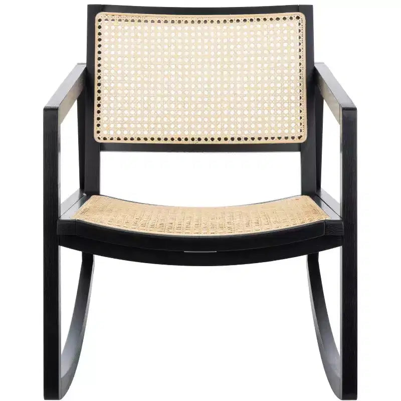 Sedia a Dondolo in Rattan Perth