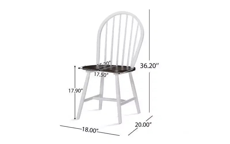 Set da pranzo Aria 5 pezzi in legno e ferro