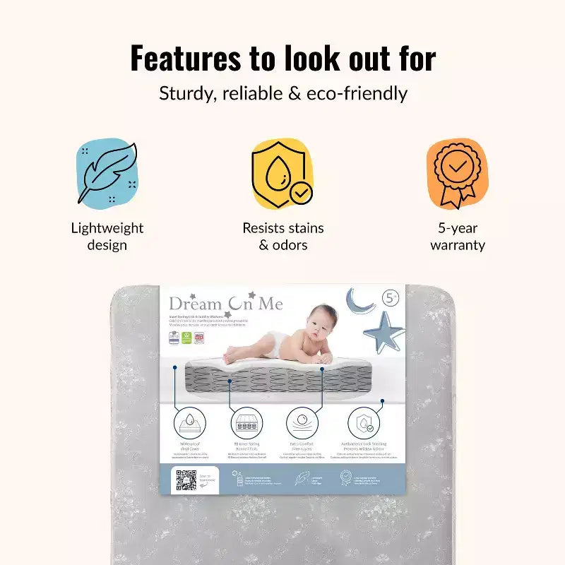 Materasso standard per culla e bambino Nap Nest 5
