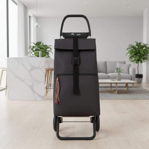 Rolser 2L Big Tweed 2 Wheel Foldable Shopping Cart